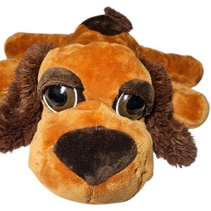 Rare Inter-American Products Big Eyed Plush Brown Dog
